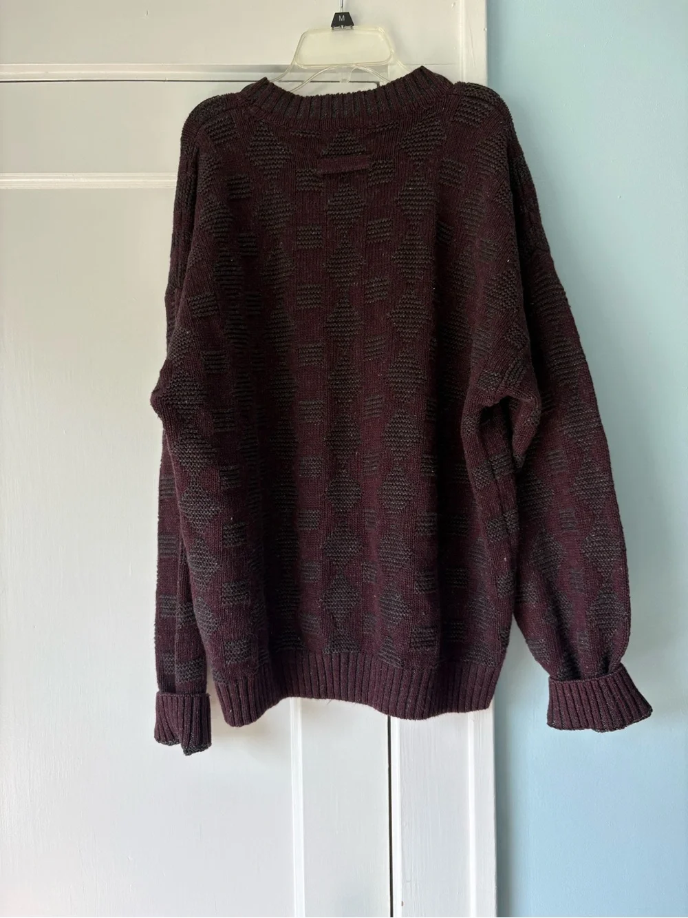 VTG 90s Studio Chunky Ramie Cotton Knit Eclectic Grandpa Academia Sweater